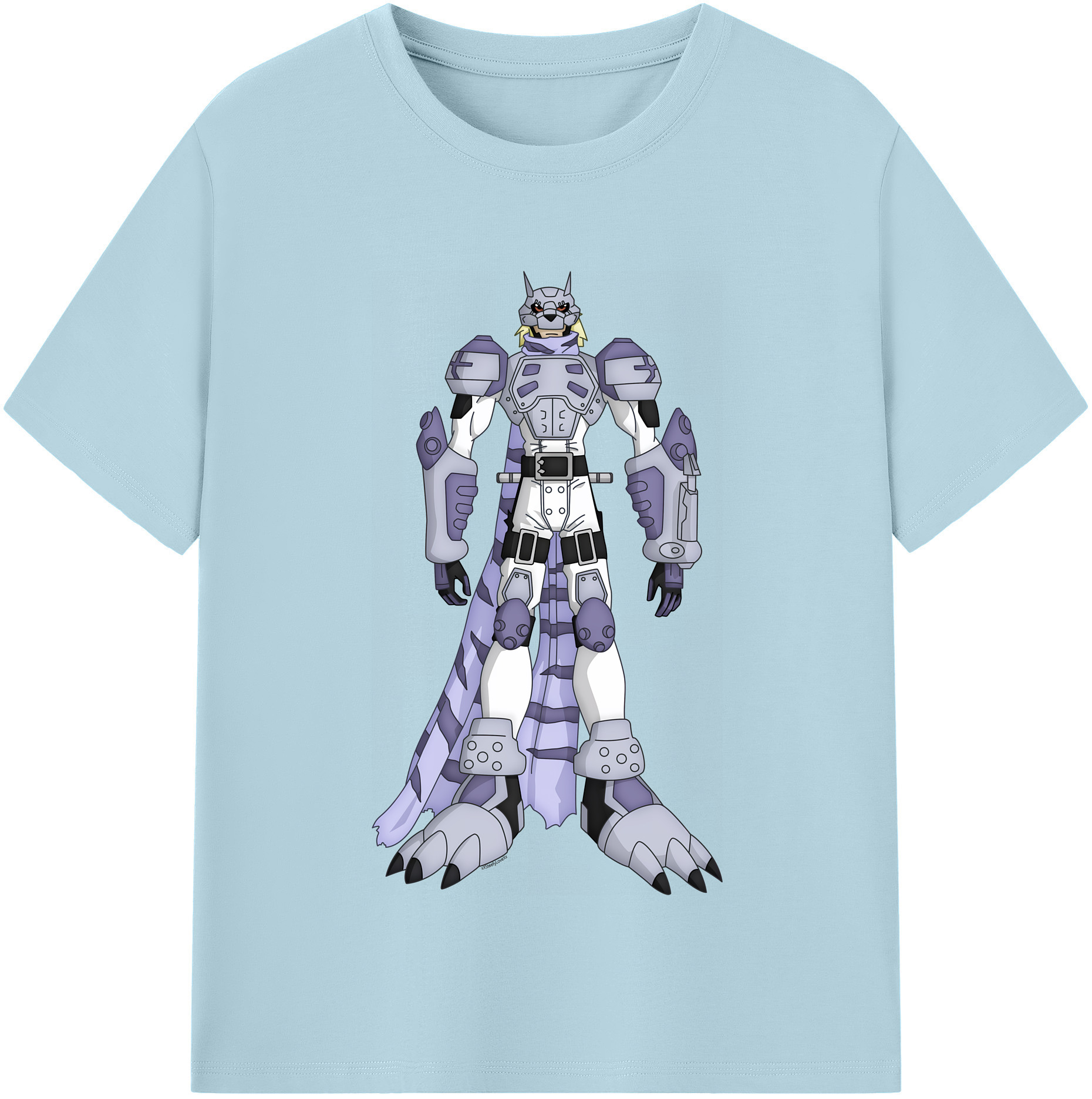 （画像用） Digimon デジタルモンスター/デジモン 綿100％半袖Tシャツ（フロントプリント）